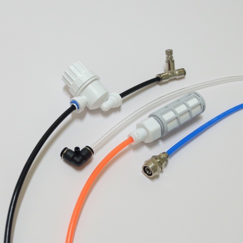 สายลม ท่อลม สายพ่นหมอก ชุดพ่นหมอก 6x4mm แบ่งขายเป็นเมตรโพรียูรีเทน PU Pneumatic Pipe Air Hose Tube Polyurethane - รูปที่ 4