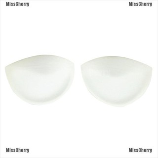 Misscherry แผ่นโฟมฟองน้ํา บิกินี่ สีขาว