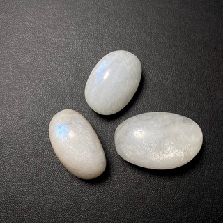 เซ็ตหินมูนสโตน ก้อนขัดมัน 3ชิ้น (Moonstone Tumbled Set) #2