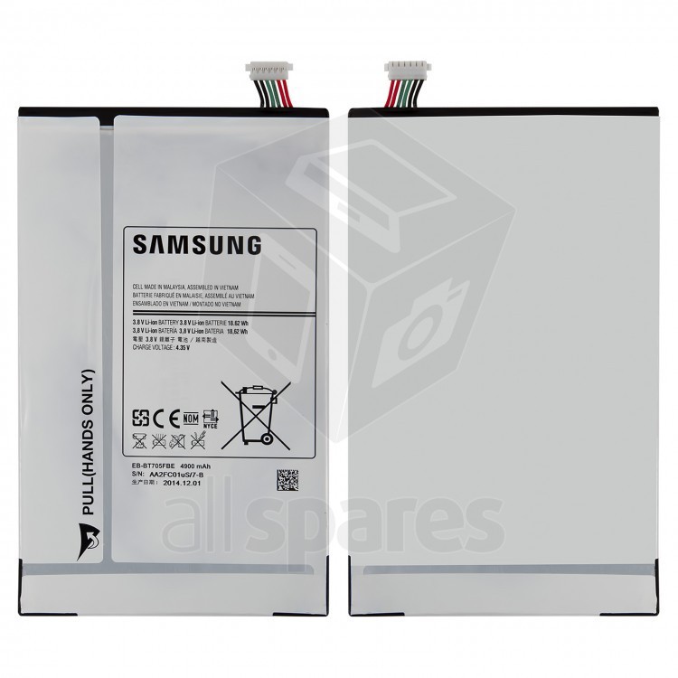 แบตเตอรี่ Samsung T700,T705(Galaxy Tab S) EB-BT705FBE