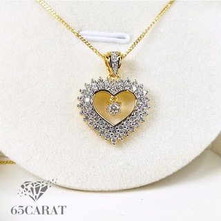 65Carat - จี้เพชรแท้ ทองแท้  เพชรเบลเยี่ยมคัท จี้เพชร ราคาพิเศษ รหัสJ10