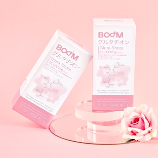 Boom Gluta Shots ผิวใส ผิวสวย ลดฝ้า ลดกระ ลดริ้วรอย ลดรอยสิว ลดจุดด่างดำ ของแท้ 100% ไม่แท้คืนเงิน 10 เท่า !!