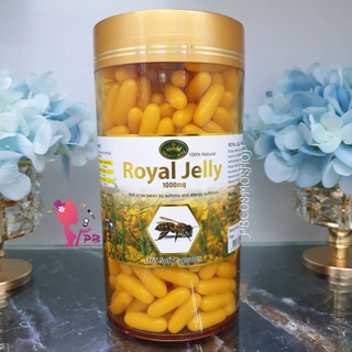 PBCOSMOSHOP Natures King Royal Jelly 1000mg.  นมผึ้ง (365 Capsules)