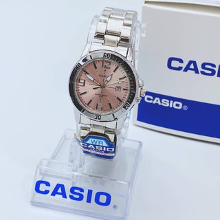 นาฬิกาข้อมือ  นาฬิกาCasio Casio นาฬิกาคาสิโอ คาสิโอ นาฬิกาผู้หญิงของต้องมี ใส่ทำงาน ใส่ไปเรียน ผู้หญิง สวยหรูหรา