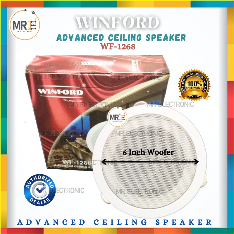 Winford WF-1268 6W 6 Woofer Ceiling Speaker