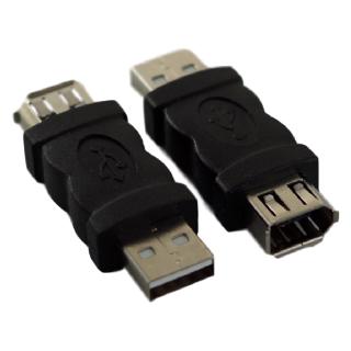 อะแดปเตอร์ Firewire IEEE 1394 6 Pin Female to USB Type A Male Adaptor สำหรับ PC PDA