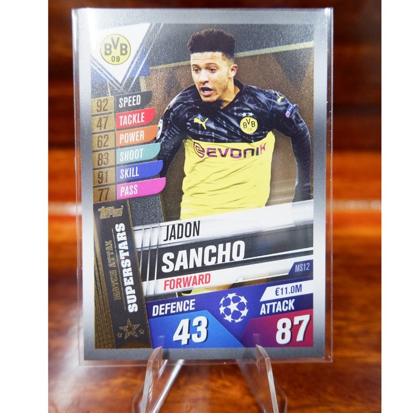 การ์ด​ Match Attax 101 UEFA & EUROPA  League 2019/20 รุ่น SUPERSTARS (Run No.1-15)