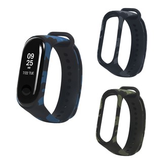 สำหรับสายคล้อง Xiaomi Mi Band 3 สายรัดกันน้ำข้อต่อสายรัดข้อมือ Smart Band สำหรับสายรัดซิลิโคน Mi Band 3