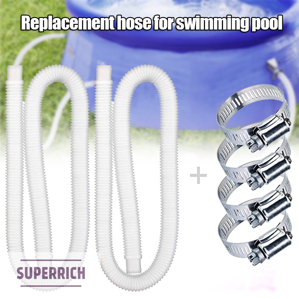1/2 Pcs Replacement Hose for Above Ground Pools 1.25 Inch Diameter Pool
