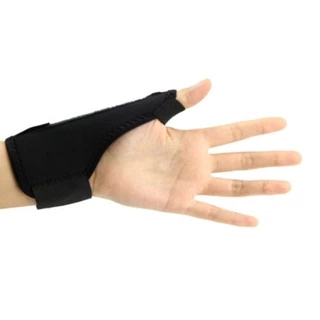 เฝือกนิ้วโป้ง ที่พยุงนิ้วหัวแม่มือ sports protection แกนอ่อนงอได้ รุ่นแกนแข็ง นิ้วหัวแม่มือ นิ้วล็อค Thumb Spica Splint