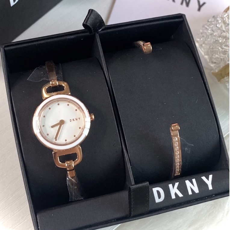 🎉🎉 ของแท้!! พร้อมส่งในไทย!! DKNY Watch and Interchangeable Bracelet Box Set