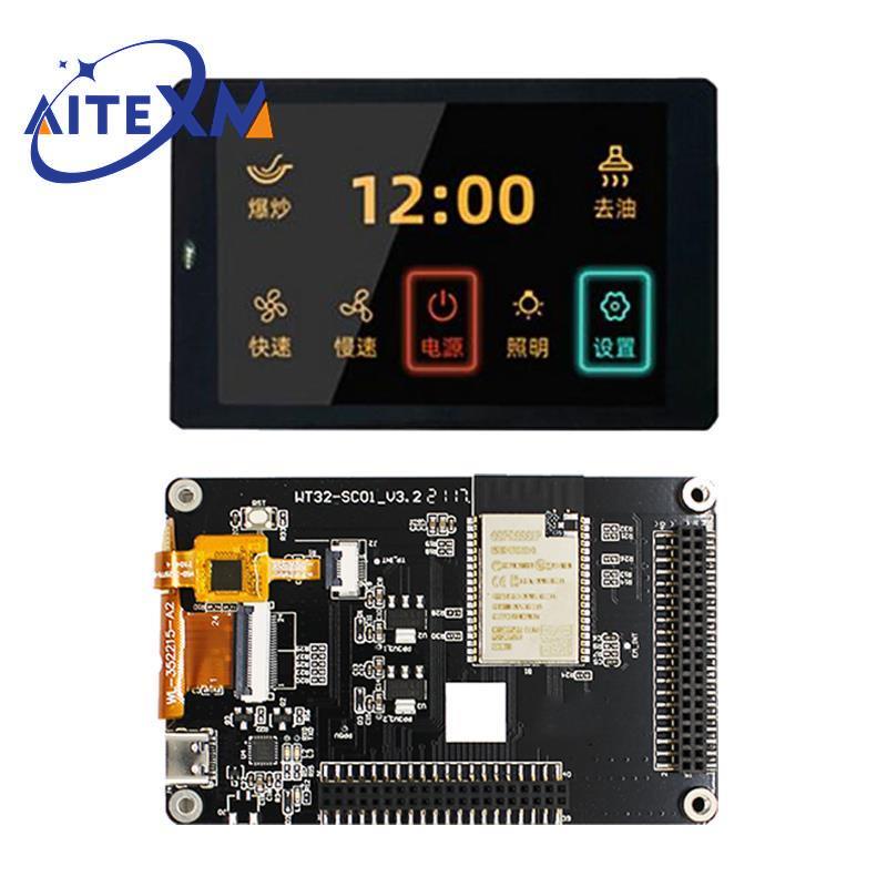 1PCS ESP32 Development Board - WT32-SC01 With 3.5 inch 320X480 Capacitive Multi-Touch LCD Screen Bui