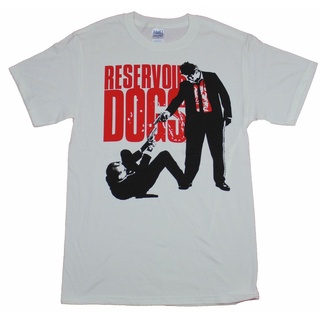 เสื้อยืดผ้าฝ้ายพิมพ์ลายขายดี เสื้อยืดคอกลม ผ้าฝ้าย พิมพ์ลายโลโก้ Reservoir Dogs แฟชั่นคลาสสิก สําหรับผู้ชาย