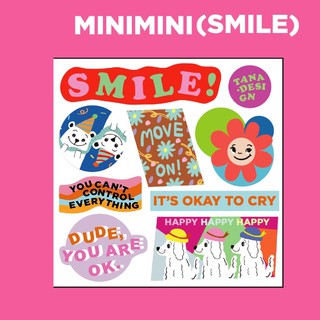 minimini (smile) sticker