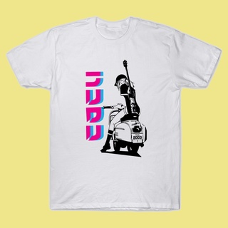 ใหม่ Flcl - Haruko เสื้อยืด สีขาวนีออน Inspire ออกแบบดี จัดส่งเร็วS-5XL