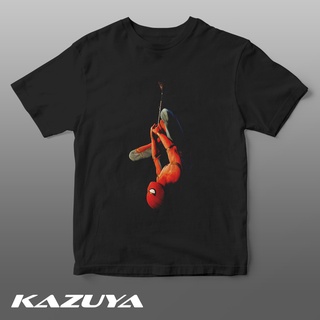 แขนสั้นcrew neckKazuya TM-0034 เสื้อยืด ลายการ์ตูนซุปเปอร์ฮีโร่ สไปเดอร์แมนS-XXXXL