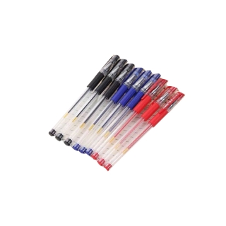 [เหลือ 0บาท!! ใช้โค้ดหน้าร้าน] ⭐️ขายปลีก/ส่ง⭐️ปากกาหมึกเจล มี 3 สีให้เลือก 0.5mm ปากกาหัวเข็ม ปากกาน้ำเงิน #H001
