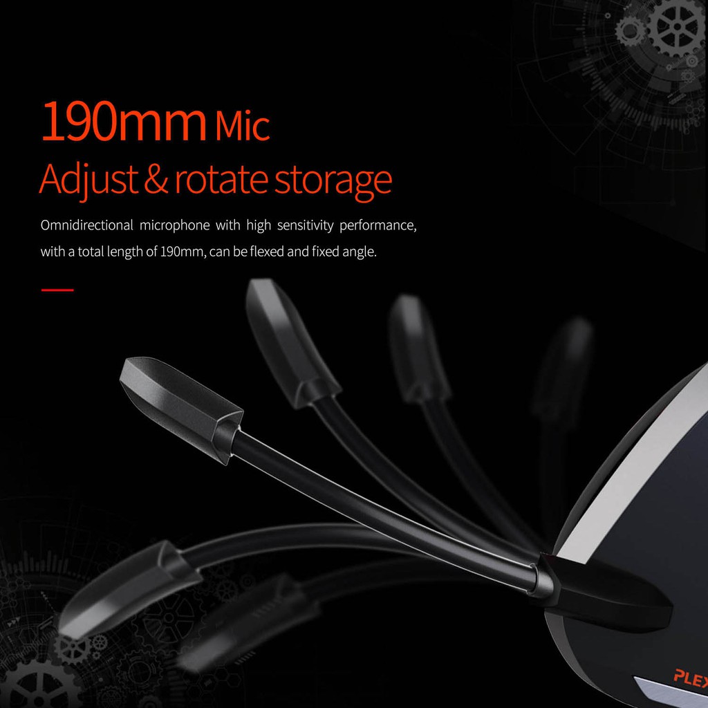 หูฟัง Plextone G800 G700 หูฟังเกมมิ่ง สำหรับโทรศัพท์/PC แบบครอบหัว หูฟังเกม มีไมค์ เสียงรอบทิศทาง ปรับเสียงได้ที่หูฟัง
