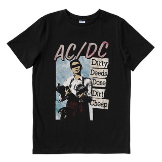 Ac / dc ACDC - DIRTY DEEDS | เสื้อยืด พิมพ์ลายวงดนตรี | Merch เครื่องดนตรี | Unisex | เสื้อยืด พิมพ์ลายดนตรี | ร็อคคลาสสิก