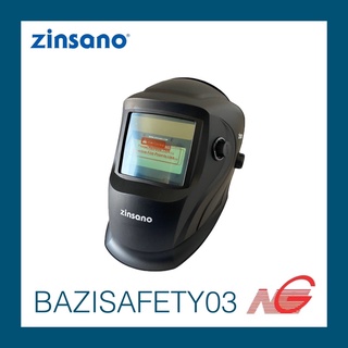 หน้ากากเชื่อม ออโต้ ZINSANO รุ่น ZN400S AUTO DARKENING WELDING HELMET BAZISAFETY03