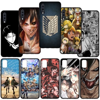 เคสโทรศัพท์มือถือ TPU แบบนิ่ม ลาย E1-EC7 Attack on Titan Eren Levi สําหรับ Xiaomi Redmi Note 9 Pro 9C 9S 9Pro Note9