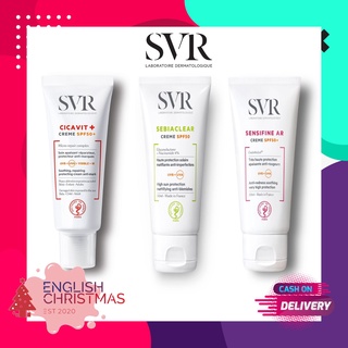 ครีมกันแดด SVR Cicavit+ / SVR Sebiaclear / SVR Sensifine AR SPF50+ พร้อมส่ง