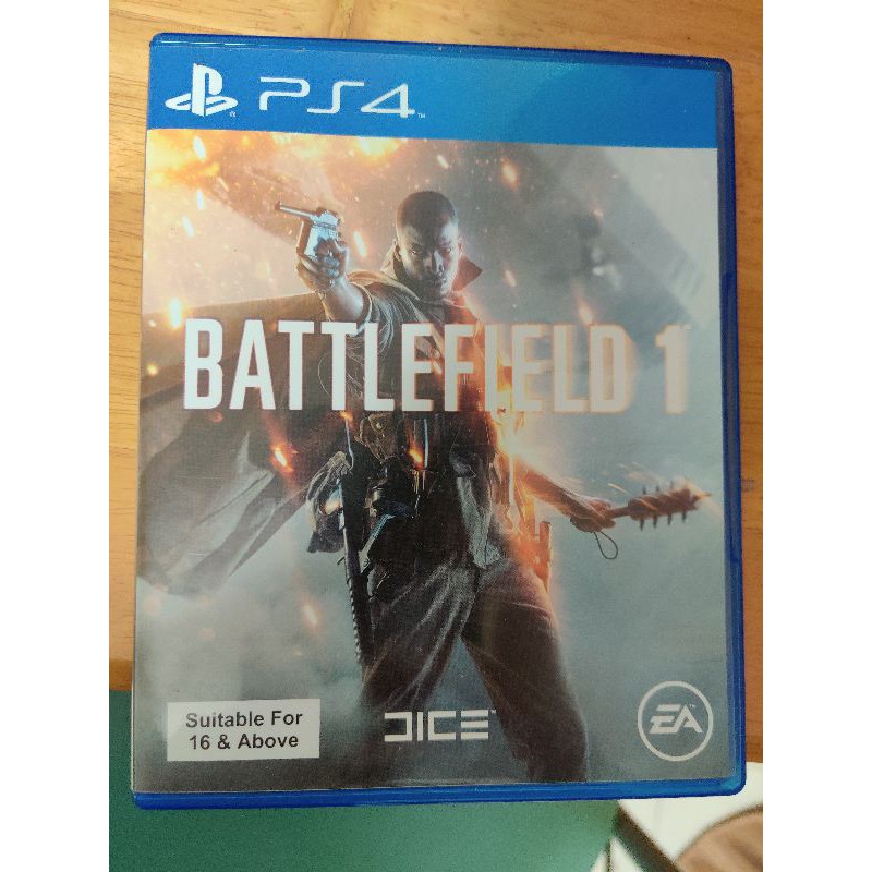 แผ่นเกมส์ PS4 Battlefield 1 มือสอง ของแท้