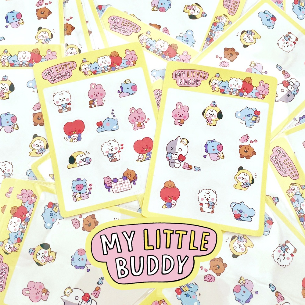 BT21 สติ๊กเกอร์ Fanmade RJ Chooy Chimmy