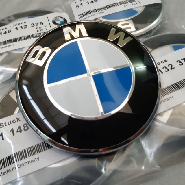 โลโก้ bmw ฝากระโปรง ขนาด 8.2 cm.