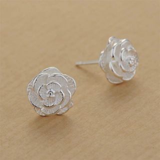 ต่างหูดอกกุหลาบ • Rose Earring