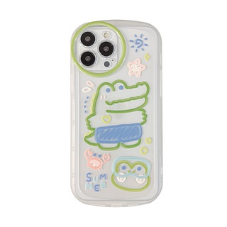เคสไอโฟนซิลิโคน TPU ลายหนังจระเข้ สําหรับ iPhone 11 pro max X Xr Xs 7 8 14 Plus Se 2020 12 pro max 13