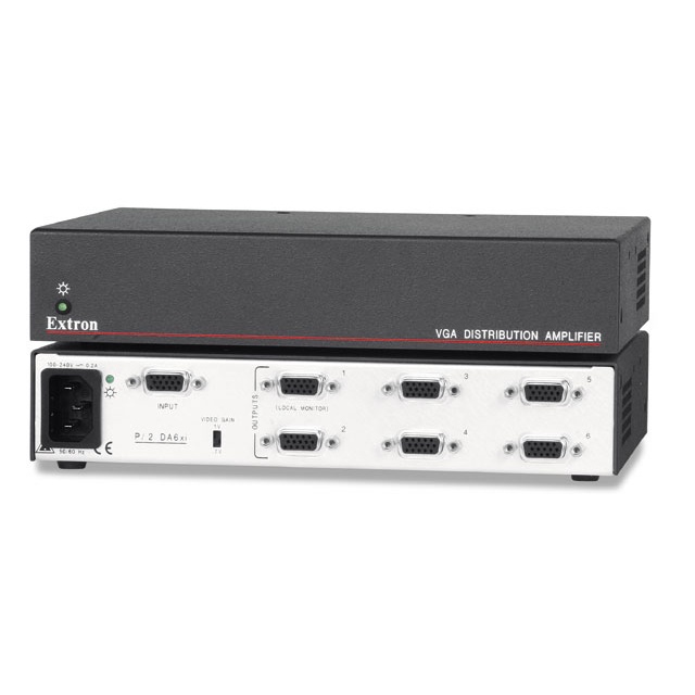 Extron P/2 DA6xi Six Output VGA Distribution Amplifier