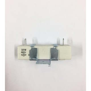 1ชิ้น 330 ohm 30W 5% resistor 330โอห์ม 30วัตต์ ค่าความผิดพลาด+-5% ตัวต้านทาน อะไหล่อิเล็กทรอนิกส์