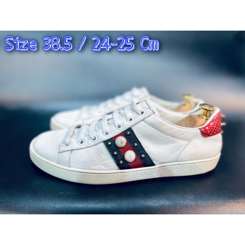 Gucci Women's Ace studded leather Sneaker