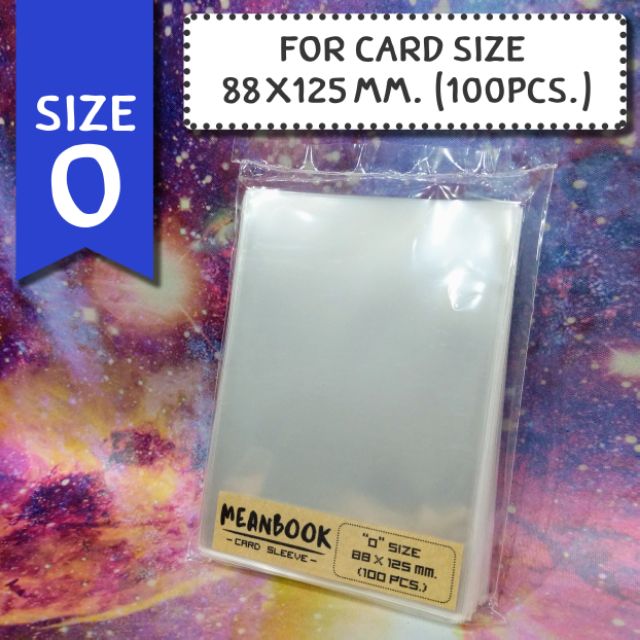 ซองใส่การ์ด Size O Card Sleeve (ขนาดการ์ด 88x125 mm.) สำหรับ Tiny Epic Series. , Photoset BNK48