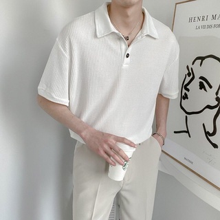 🔥พร้อมส่ง🔥เสื้อ Polo สไตล์เกาหลี ( 361 )