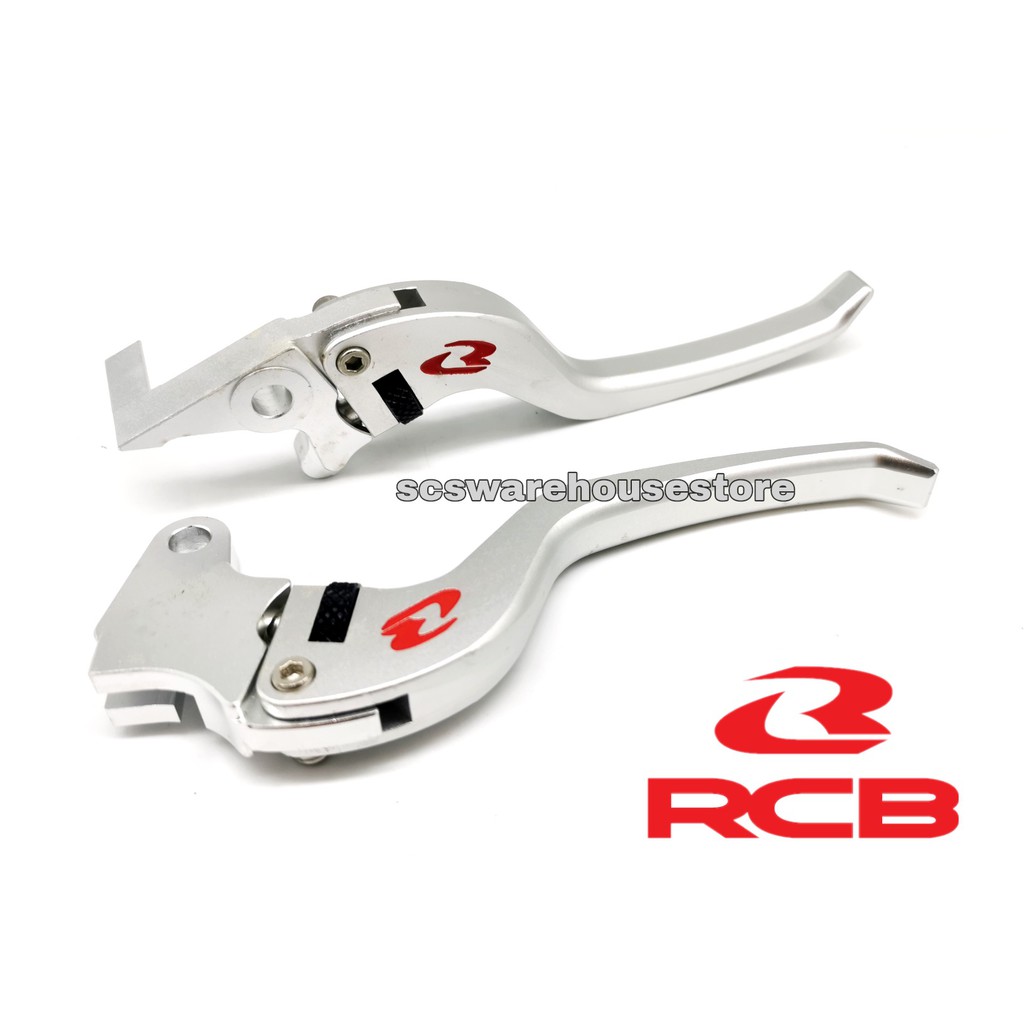 RCB ชุดคันเบรคและคลัทช์ Yamaha Y16ZR Alloy Racing Boy Y16 อุปกรณ์เสริมฝาครอบไอเสียทองสีฟ้าเงินสีดําสีแดง - รูปที่ 6