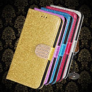 เคสกระเป๋าสตางค์หนัง pu มีช่องใส่บัตรสําหรับ Samsung Galaxy J2 J3 J4 J5 J6 J7 J8 Pro Plus 2017 2018