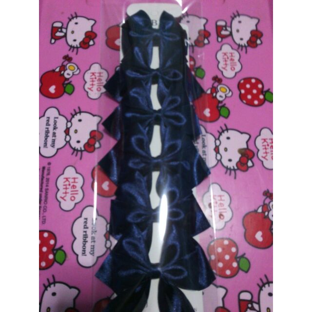 โบว์นักเรียนติดผม4แฉกสีกรมท่า ราคาถูก Shopee Lazada