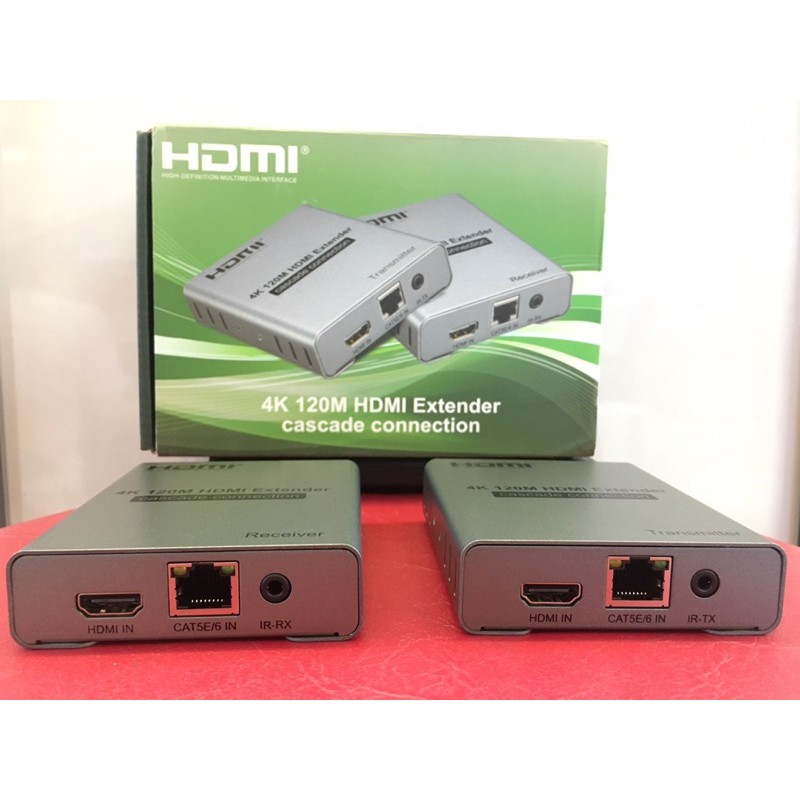 HDMI EXTENDER 120M. 4K