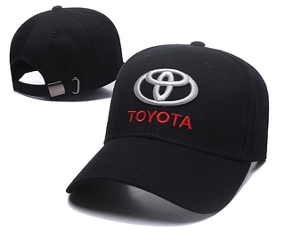 หมวกแก็ปสําหรับ Unisex ผ้าฝ้ายเย็บปักลายสไตล์ฮิปฮอป Toyota Corolla Rav4 Camry Yaris Chr