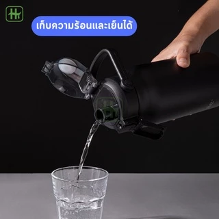 Smail ขวดน้ำเก็บความเย็น 1/1.5/2 ลิตร สแตนเลส 304 กระบอกน้ำเก็บอุณหภูมิ ขวดเก็บความเย็น เก็บอุณหภูมิได้นาน ✨