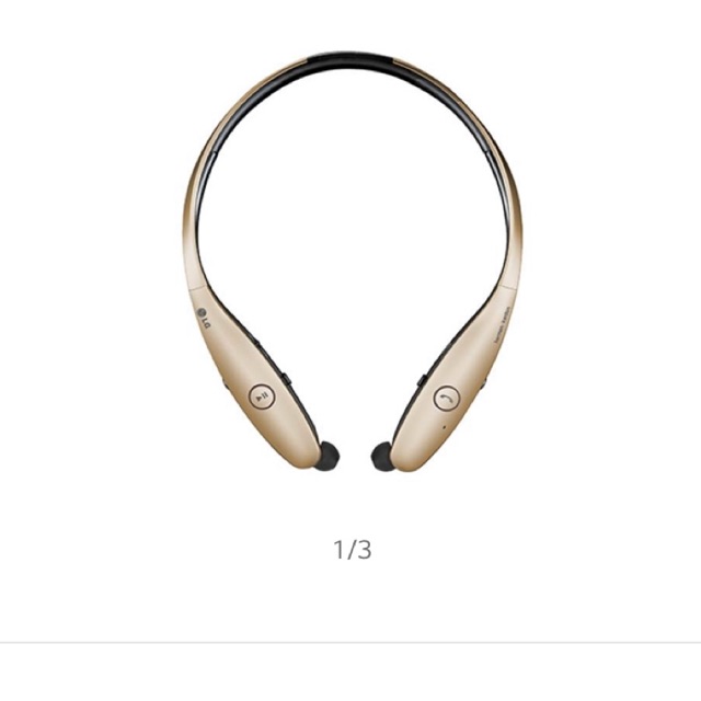 หูฟังไร้สาย HBS-900 Gold LG TONE INFINIM™ Wireless Stereo Headset