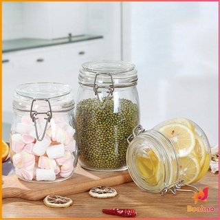 BUAKAO โหลแก้วมีฝาปิด โหลแก้วสูญญากาศ  มีหลายขนาดให้เลือก Glass sealed jar