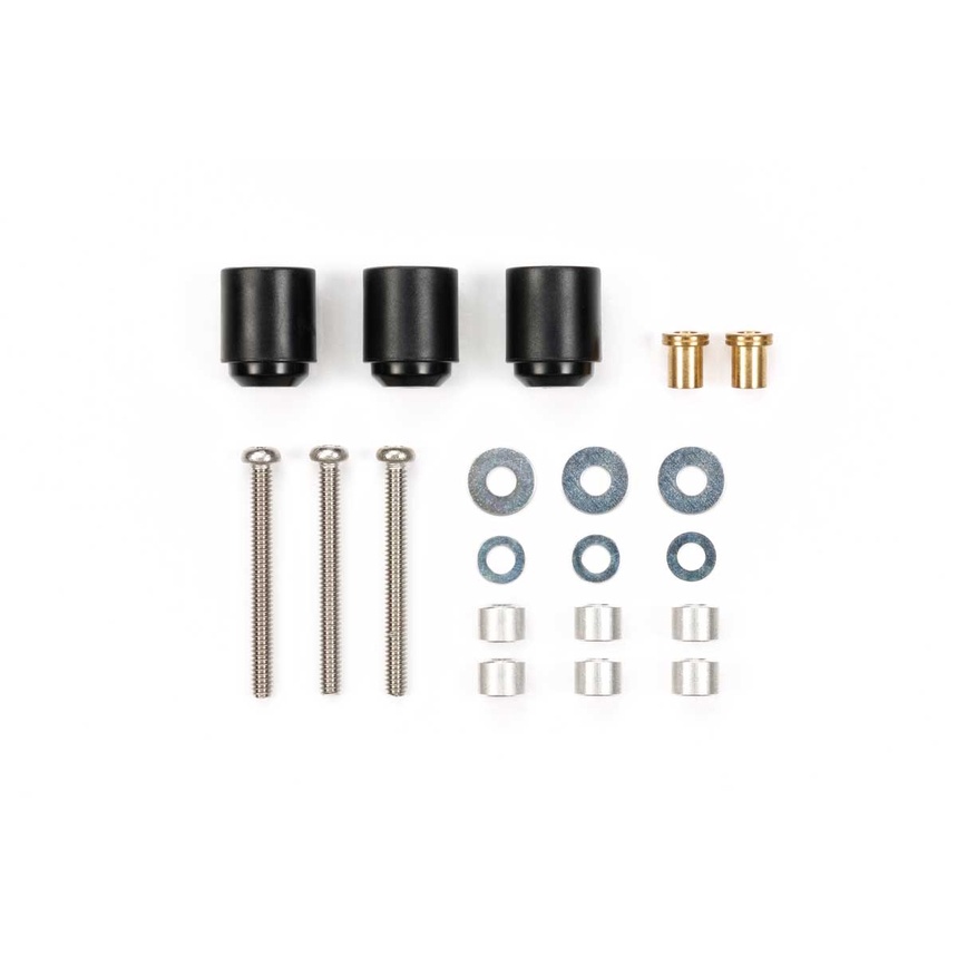 TAMIYA 15528 Mini 4WD Hi-Mount Tube Stabilizer Set (Black)
