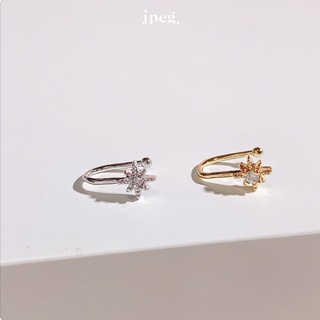 wink ear cuff (brass)