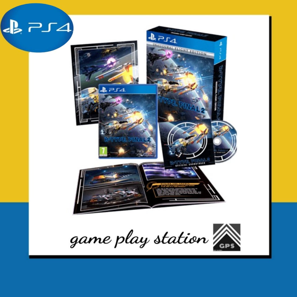 ps4 r type final 2 inaugural flight edition ( english zone 2 )