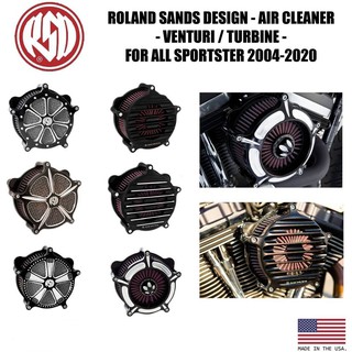 (พิมพ์ GVDR238 ลดอีก 80บาท)กรองแต่ง Roland Sands Design ของแท้100% สำหรับ Sportster ทุกรุ่น