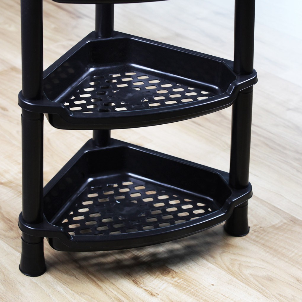 ชั้นวางของพลาสติก 4 ชั้น (No.315/4 เข้ามุม) - รูปที่ 5