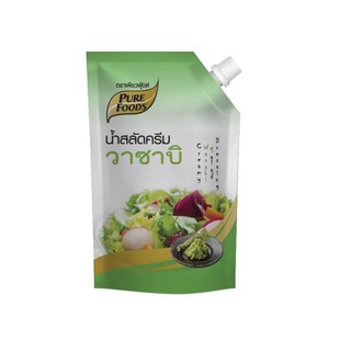 ราคาพิเศษ!! Pure Foods น้ำสลัดครีมวาซาบิ 1,000 กรัม จัดส่งเร็ว🚛💨